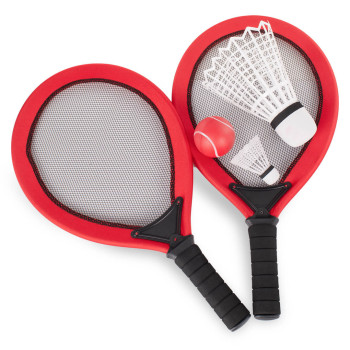 Paletki Plażowe z Piłeczką i Lotką – Zestaw Rakietek dla Dzieci i Dorosłych