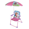 Krzesełko plażowe z parasolką dla dziewczynki Koci Domek Gabi licencja