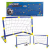 Bramka piłkarska jedna duża bramka lub dwie małe z piłką i pompką 2w1