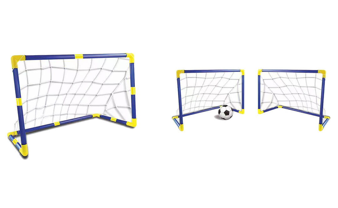 Zestaw bramek piłkarskich do gry w piłkę 