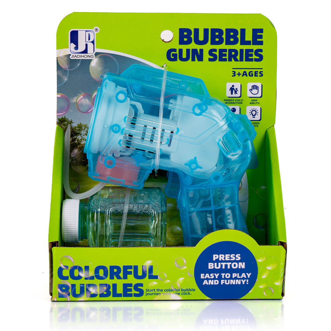 Pistolet elektryczny do robienia baniek mydlanych 