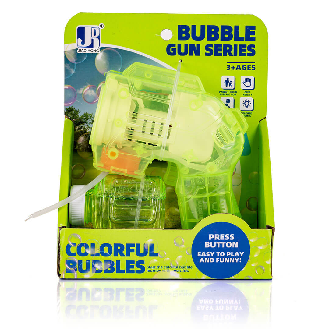 Pistolet elektryczny do robienia baniek mydlanych 