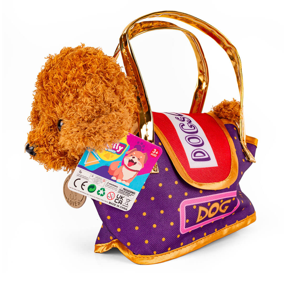 Torebka dla dziewczynki z uroczym pieskiem Zestaw 
