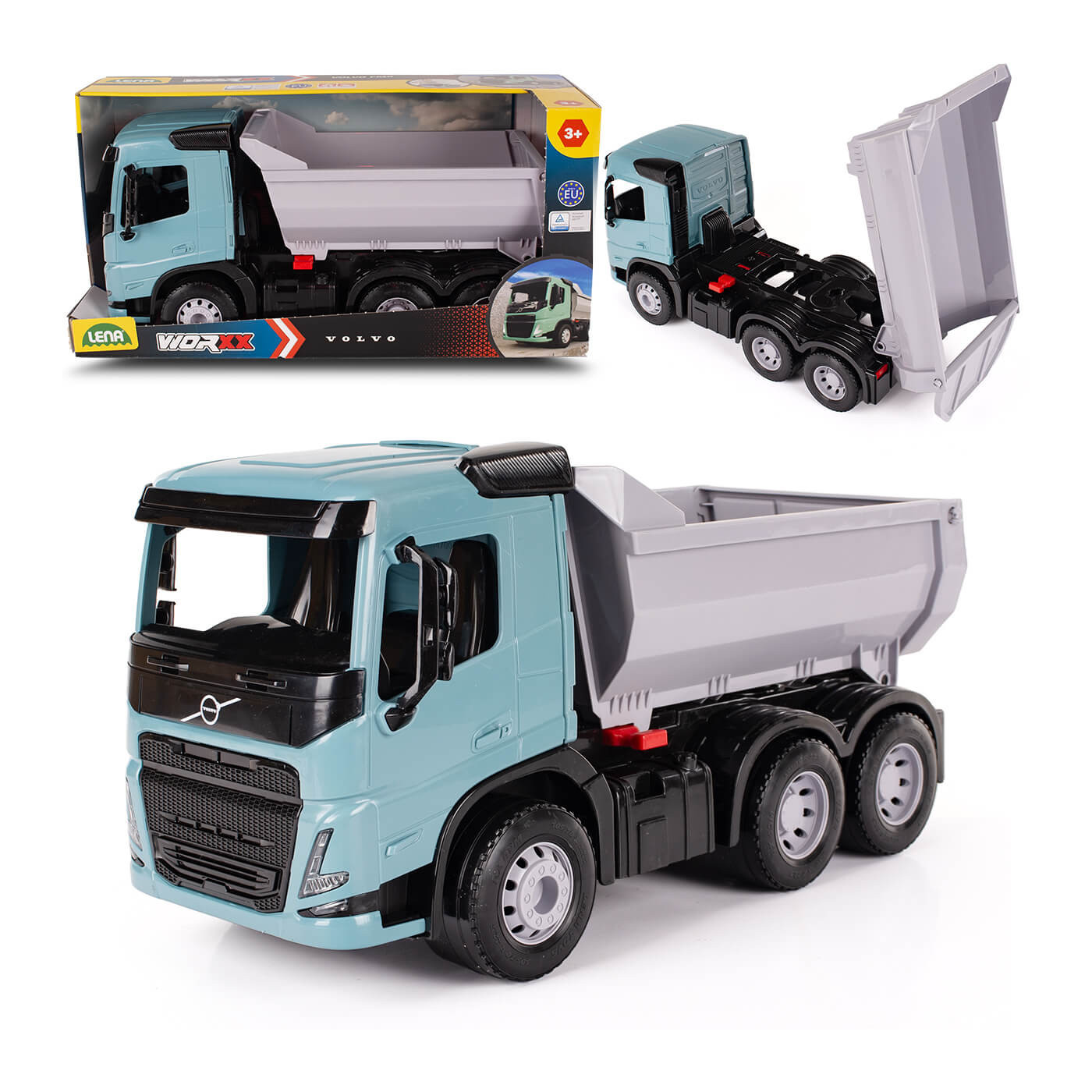 Lena Wywrotka VOLVO FMX Worxx duży samochód, auto dla chłopca 3+