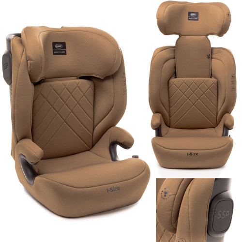 Fotelik samochodowy NERO I-Size 4 Baby 100-150 cm 15-36 kg Mokka