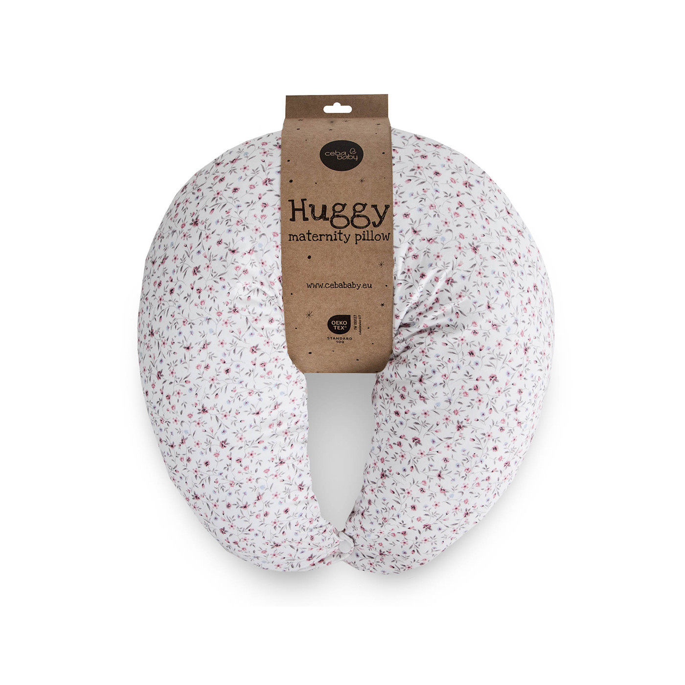 Poduszka do spania w ciąży rogal do karmienia dla mamy Cebuszka Forget