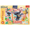 Puzzle 100 el. Stitch i przyjaciele w akcji, układanka Lilo i Stitch dla dzieci +5 lat