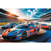 Puzzle 100 el. Samochód wyścigowy, auto rajdowe, puzzle dla chłopca +5 lat