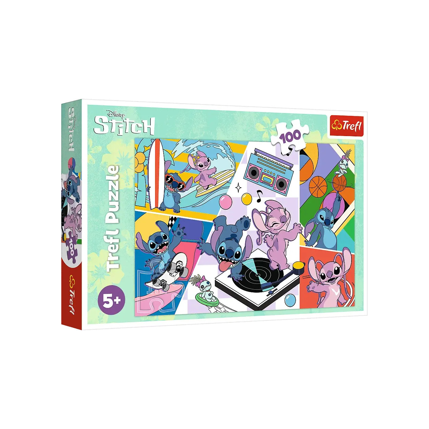 Puzzle 100 el. Wspomnienia Lilo & Stitch puzzle dla dzieci +5 lat