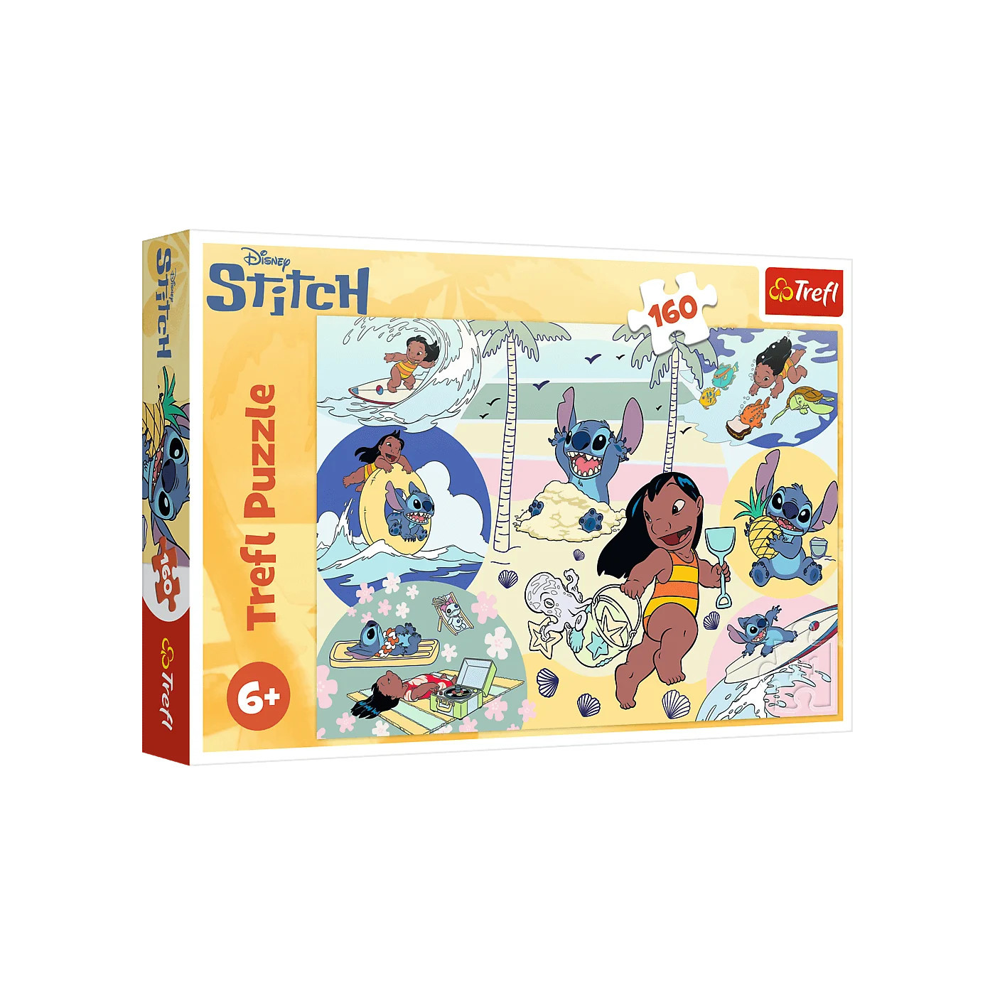 Puzzle 160 el. Stitch rządzi, puzzle z motywem Lilo i Stitch dla dzieci 6+
