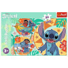 Puzzle Maxi 24 el. Lilo & Stitch wesoły dzień duże elementy 3+ układanka