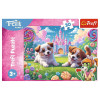 Puzzle 30 el. Miłe Trefliki puzzle dla trzylatka z pieskami marki Trefl