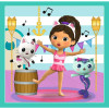 Puzzle 3w1 Koci domek Gabi Aktywności Gabby puzzle dla dzieci 3+