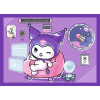 Puzzle 4w1 Dzień Kuromi Hello Kitty puzzle dla dziewczynki - 4 obrazki 4+