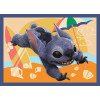 Puzzle 4w1 Lilo & Stitch Wakacje na Hawajach Trefl - 4 obrazki 4+