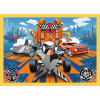 Puzzle 4w1 Hot Wheels Pojazdy samochody Trefl - 4 obrazki 4+