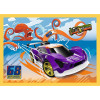 Puzzle 4w1 Hot Wheels Pojazdy samochody Trefl - 4 obrazki 4+