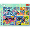 Puzzle 4w1 Lilo & Stitch 4 obrazki po 250 el. Niezwykły Stitch Trefl