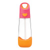 Butelka, bidon na wodę B.Box Tritanowa 600ml ze słomką |Strawberry Shake