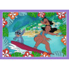 Puzzle 4w1 Szalony dzień Lilo & Stitch Szalony dzień Trefl - 4 obrazki 4+