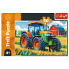 Puzzle 60 el. Traktor, ciągnik rolniczy puzzle z traktorem Trefl dla chłopców 4+
