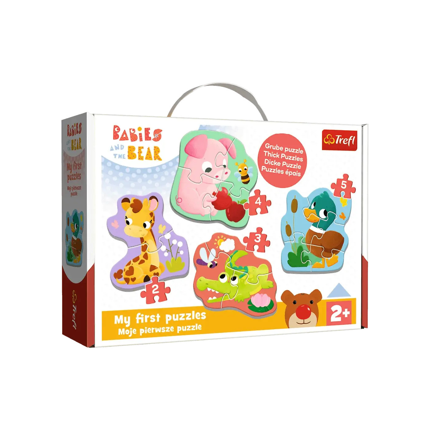 Puzzle dla malucha Baby Classic Trefl puzzle dla dwulatków 2+