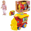 Ciągacz Lokomotywa Czu Czu – Interaktywna Zabawka z Dźwiękami, Światełkiem i Zwierzątkami +6m | ANEK