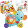 Słonik do ciągnięcia Smily Play – interaktywna zabawka edukacyjna 6 m+