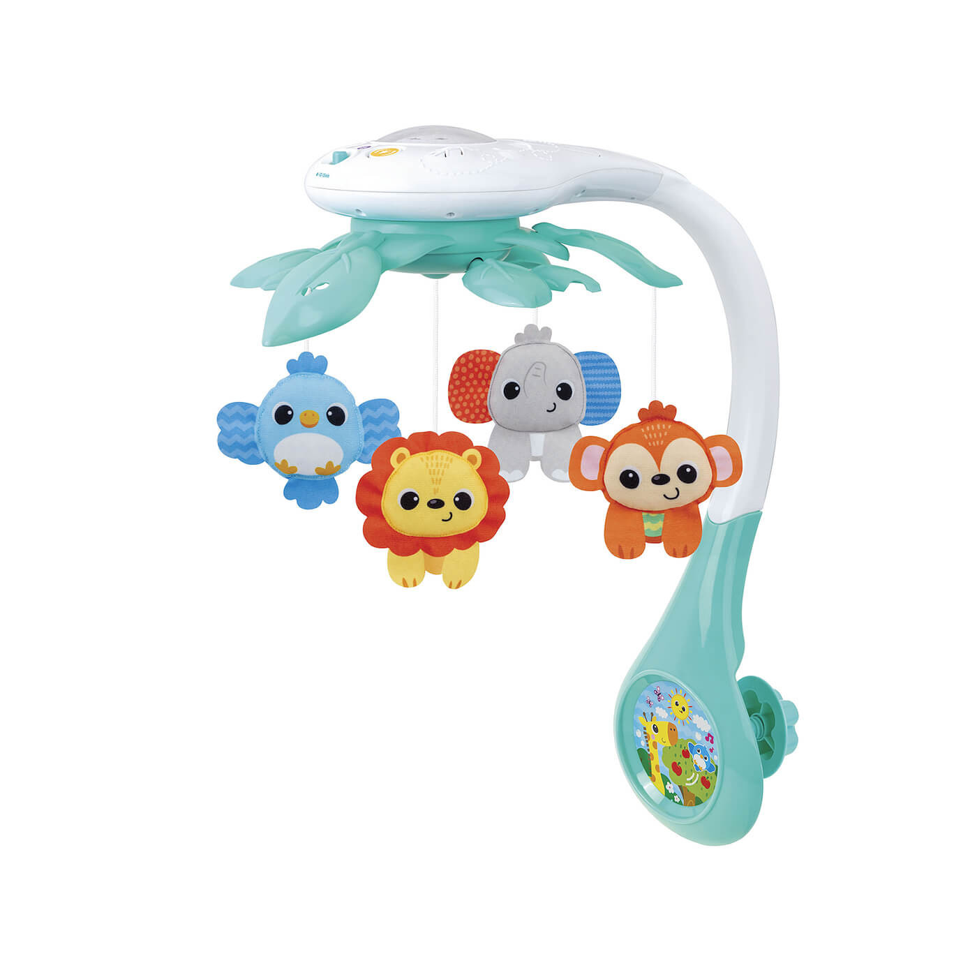 Muzyczna karuzela z projektorem Smily Play – idealna do łóżeczka od pierwszych dni