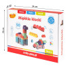 Smily Play SP84943 – Miękkie pastelowe klocki 50 el. – rozwój i zabawa dla malucha