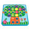 Smily Play SP82925 – Układanka Guziczkowa Mozaika z 12 wzorami – rozwój przez zabawę