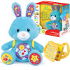 Interaktywny Królik Puszek z Plecakiem i książeczką z bajkami SP98297 – Smily Play od 2 lat