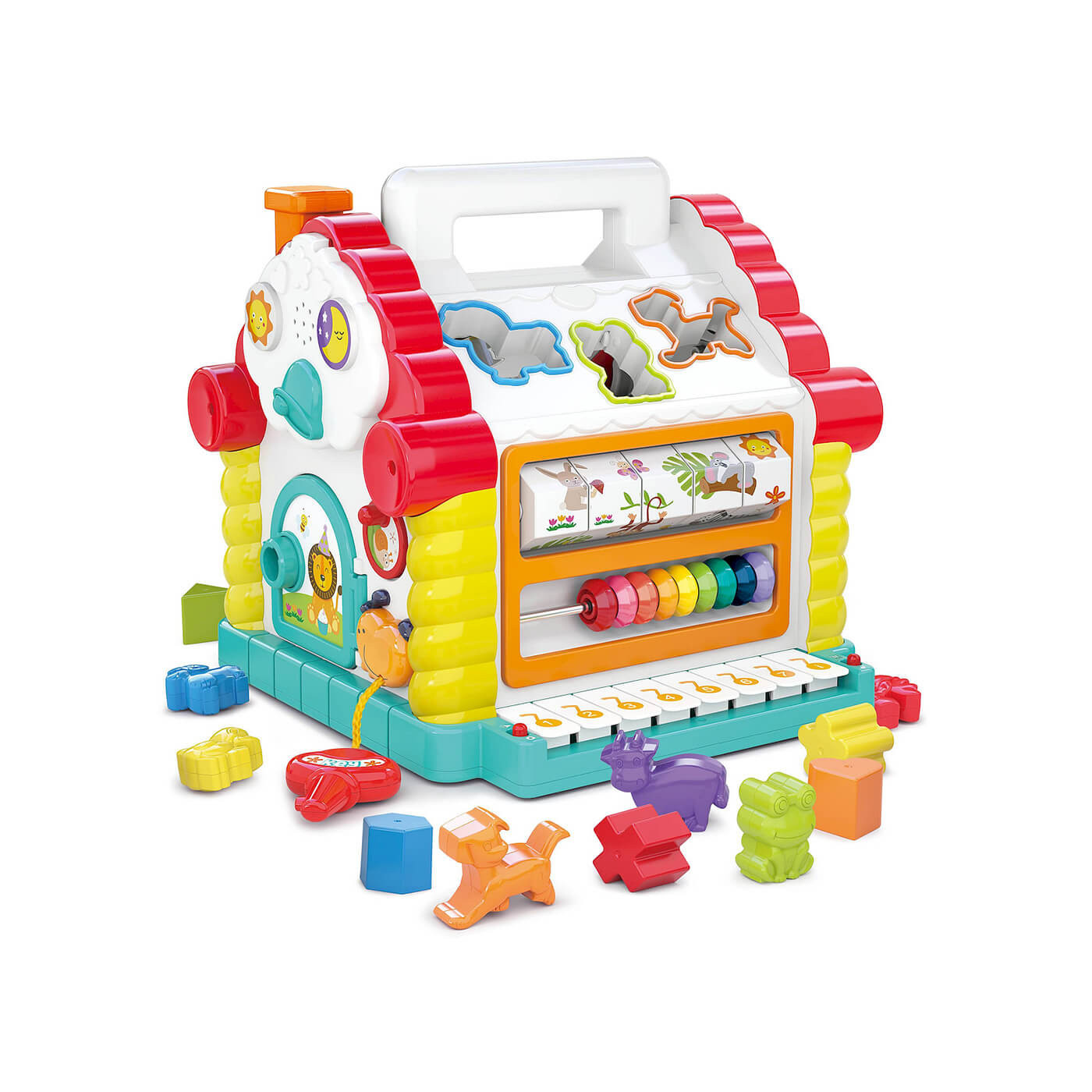 Domek Sorter ze Światłem i Dźwiękiem HOLA SN779 Zabawka interaktywna