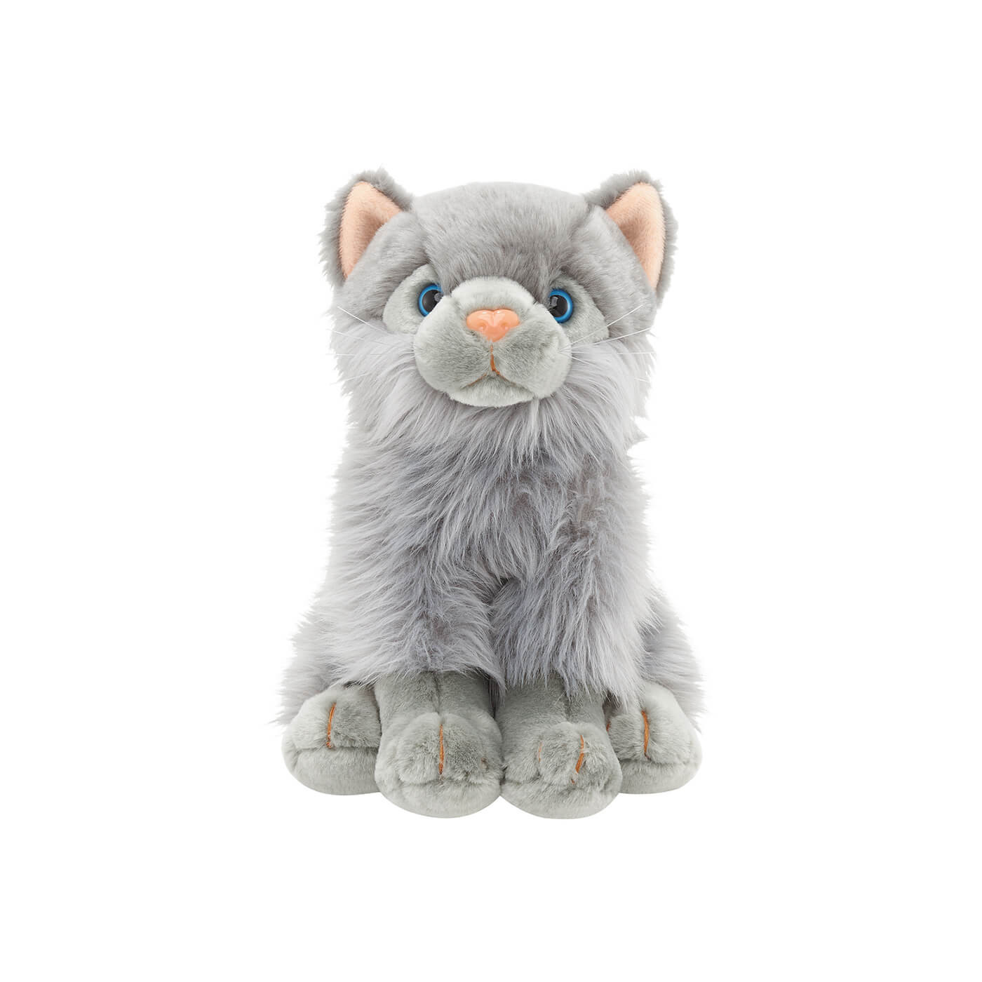 Pluszowy Kot Siedzący HOLA SP84391 – miękka przytulanka 3+, idealna do przytulania