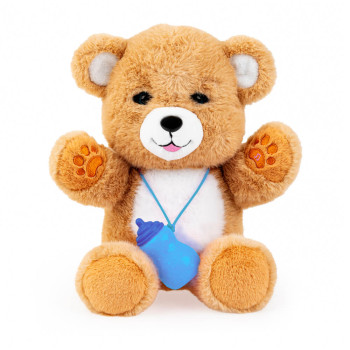 Miś interaktywny pluszowy Niedźwiadek Brunatny Przytulanka Dumel 18m+