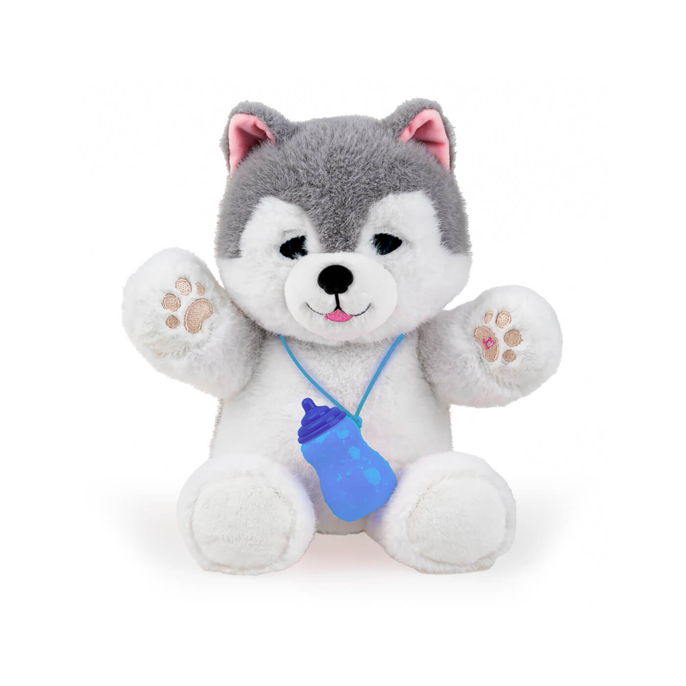 Miś interaktywny pluszowy Piesek Husky Przytulanka Dumel 18m+