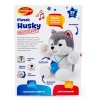 Miś interaktywny pluszowy Piesek Husky Przytulanka Dumel 18m+