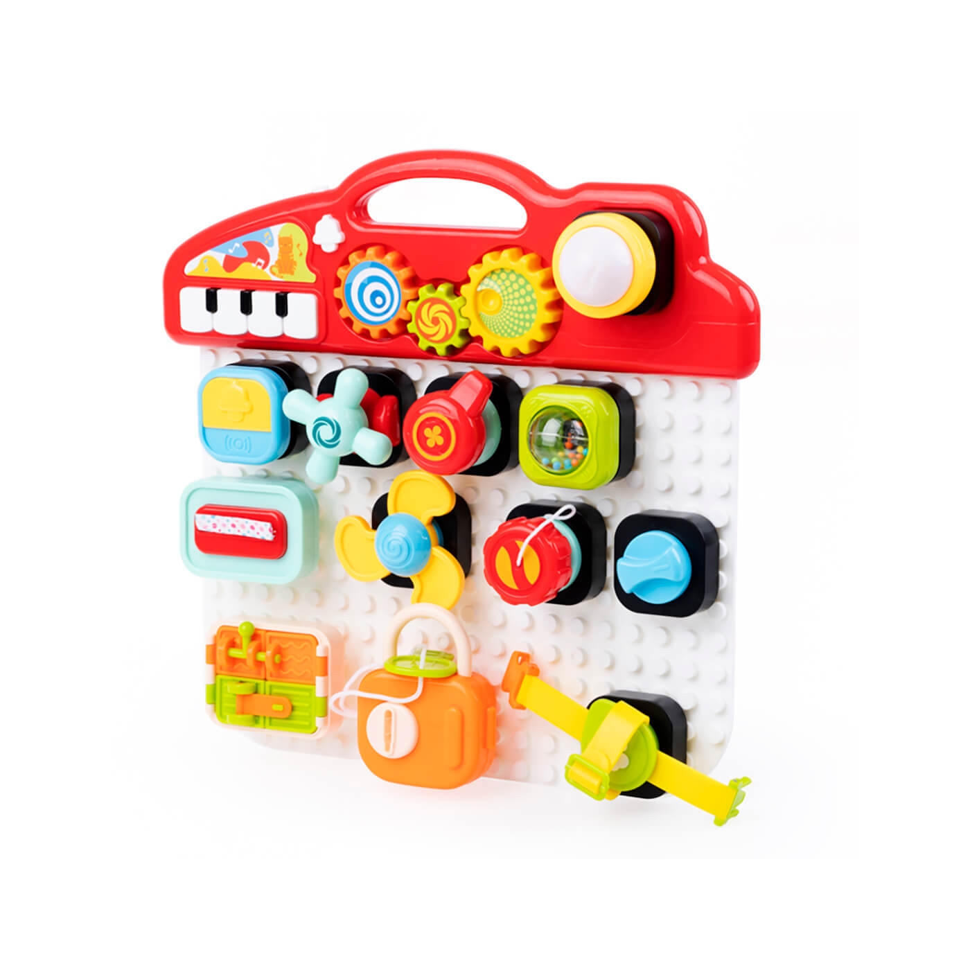 Motoryczny Domek DD 30816 – tablica manipulacyjna mała motoryka 18m+