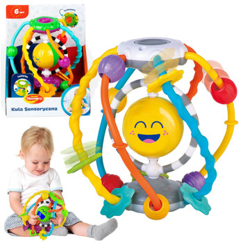 Kula Sensoryczna Dumel Discovery DD 42820 – edukacyjna zabawka dla niemowląt 6m+