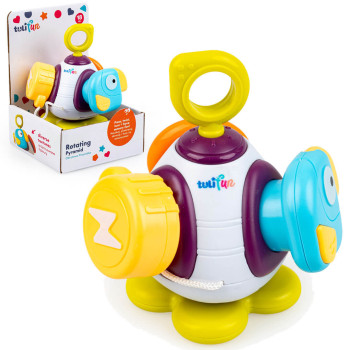 Obrotowa piramidka Dumel TF 30125 – zabawka sensoryczna dla maluszka