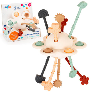 Kolorowe Linki do przeciągania TuliFun TF 30135 – sensoryczna zabawka