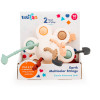 Kolorowe Linki do przeciągania TuliFun TF 30135 – sensoryczna zabawka