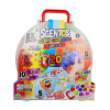 Scentos Pachnące Masy Plastyczne – Walizeczka 20 szt. z ciastoliną i piaskiem kinetycznym