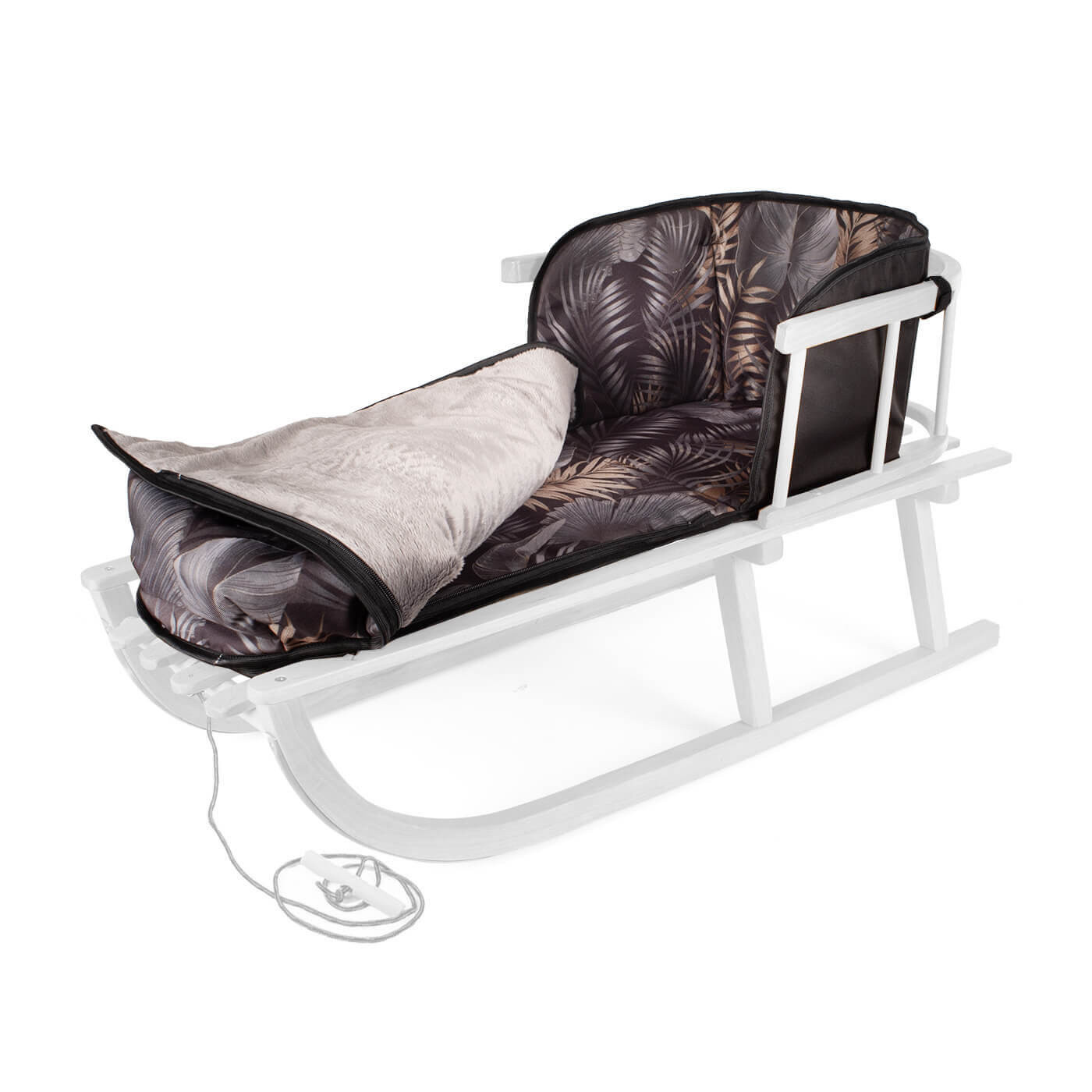 Śpiworek do sanek uniwersalny z wypełnieniem ciepły wkład ocieplacz