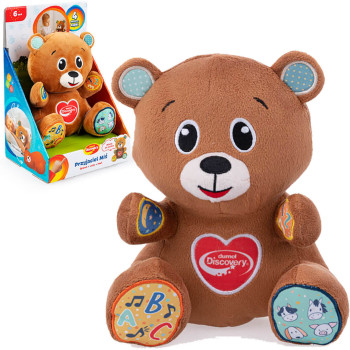 Przyjaciel Miś Dumel Discovery – edukacyjny pluszak do nauki i zabawy