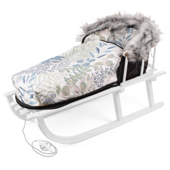 Śpiworek do sanek uniwersalny z wypełnieniem ciepły wkład ocieplacz