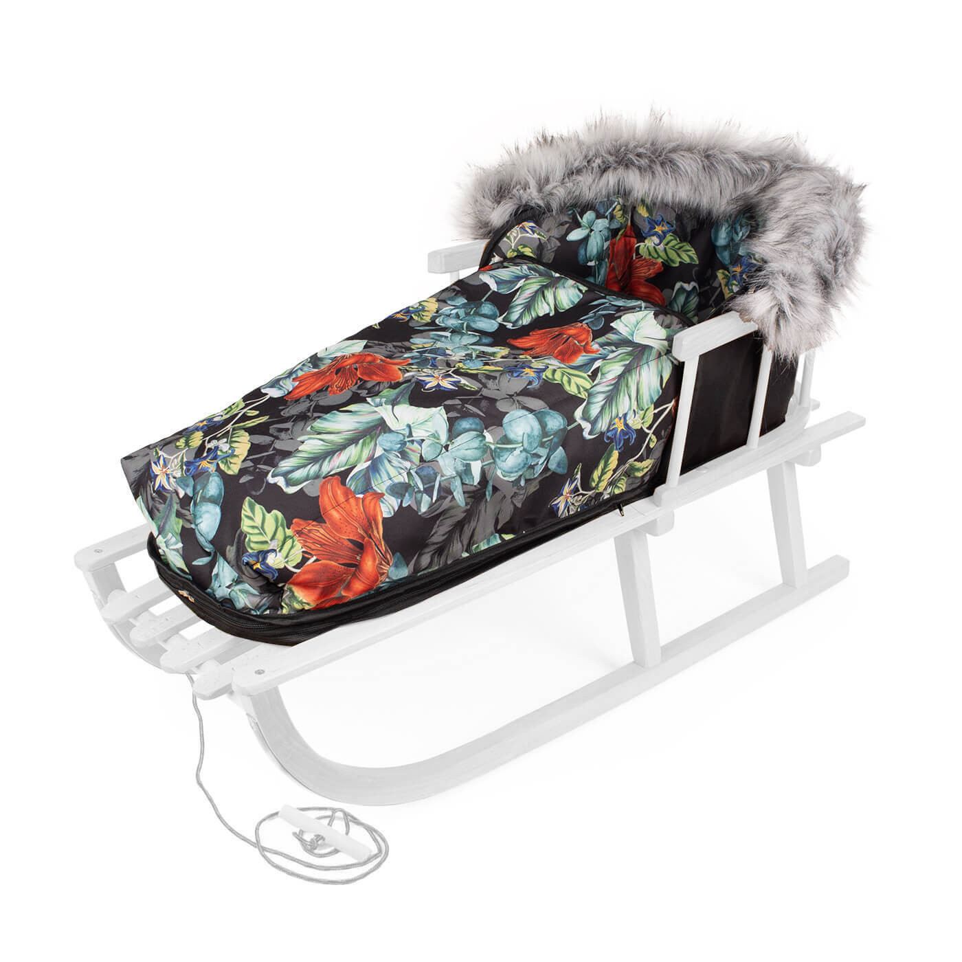 Śpiwór do sanek dziecięcych uniwersalny z wypełnieniem ciepły śpiworek