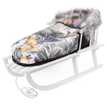 Śpiwór do sanek dziecięcych z wypełnieniem ciepły śpiworek