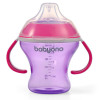 Kubek niekapek z miękkim ustnikiem i uchwytami 180ml 3m+ Babyono