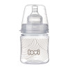 Butelka + smoczek 0m+ do podawania mleka od narodzin Lovi Trends 120ml